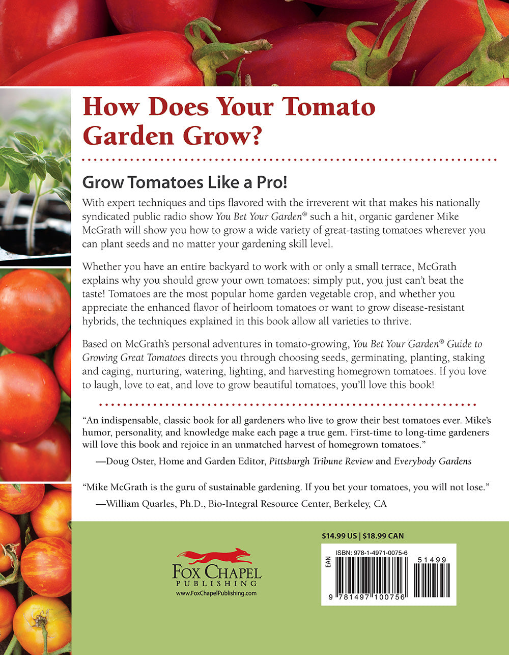 You Bet Your Garden Guide to Growing Great Tomatoes, Second Edition