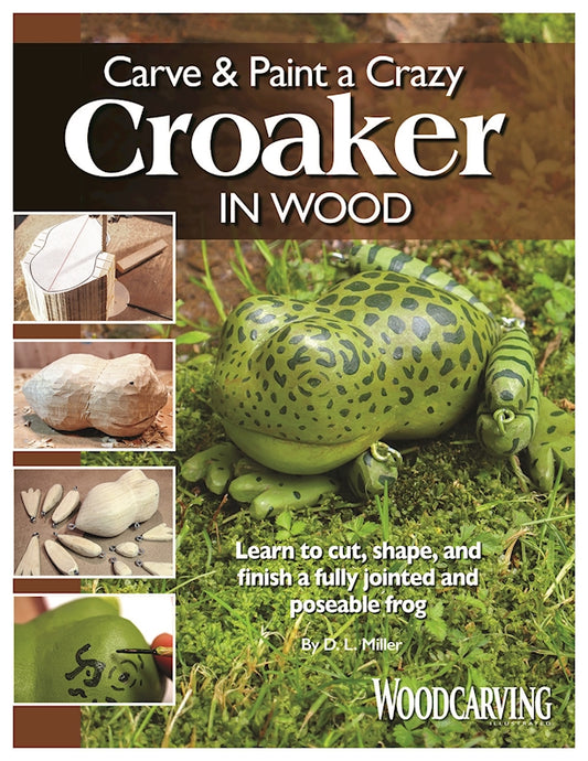 Carve & Paint a Crazy Croaker in Wood