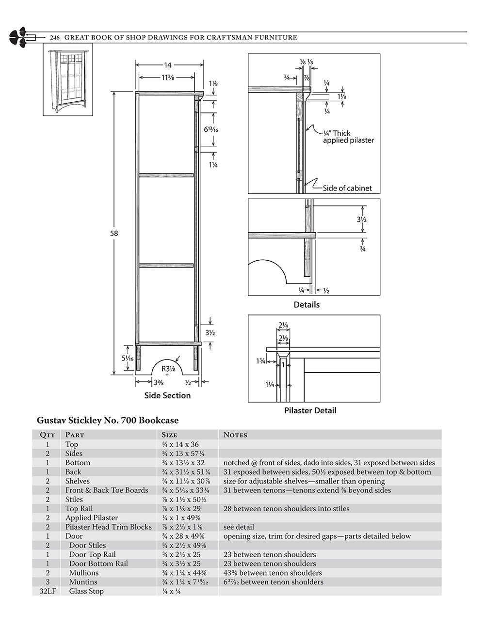 Great Book of Shop Drawings for Craftsman Furniture, Revised & Expanded Second Edition