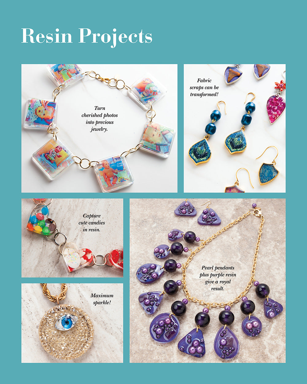 Learn to Make Amazing Resin & Epoxy Clay Jewelry