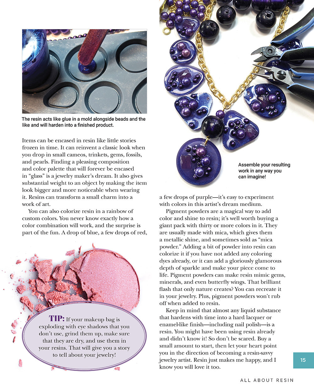 Learn to Make Amazing Resin & Epoxy Clay Jewelry