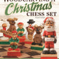 Woodcarving a Christmas Chess Set