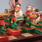 Woodcarving a Christmas Chess Set