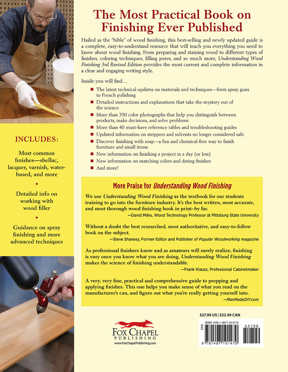 Understanding Wood Finishing, 3rd Revised Edition