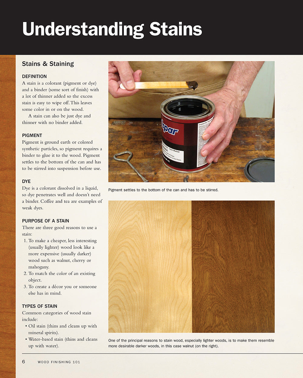 Wood Finishing 101, Revised Edition