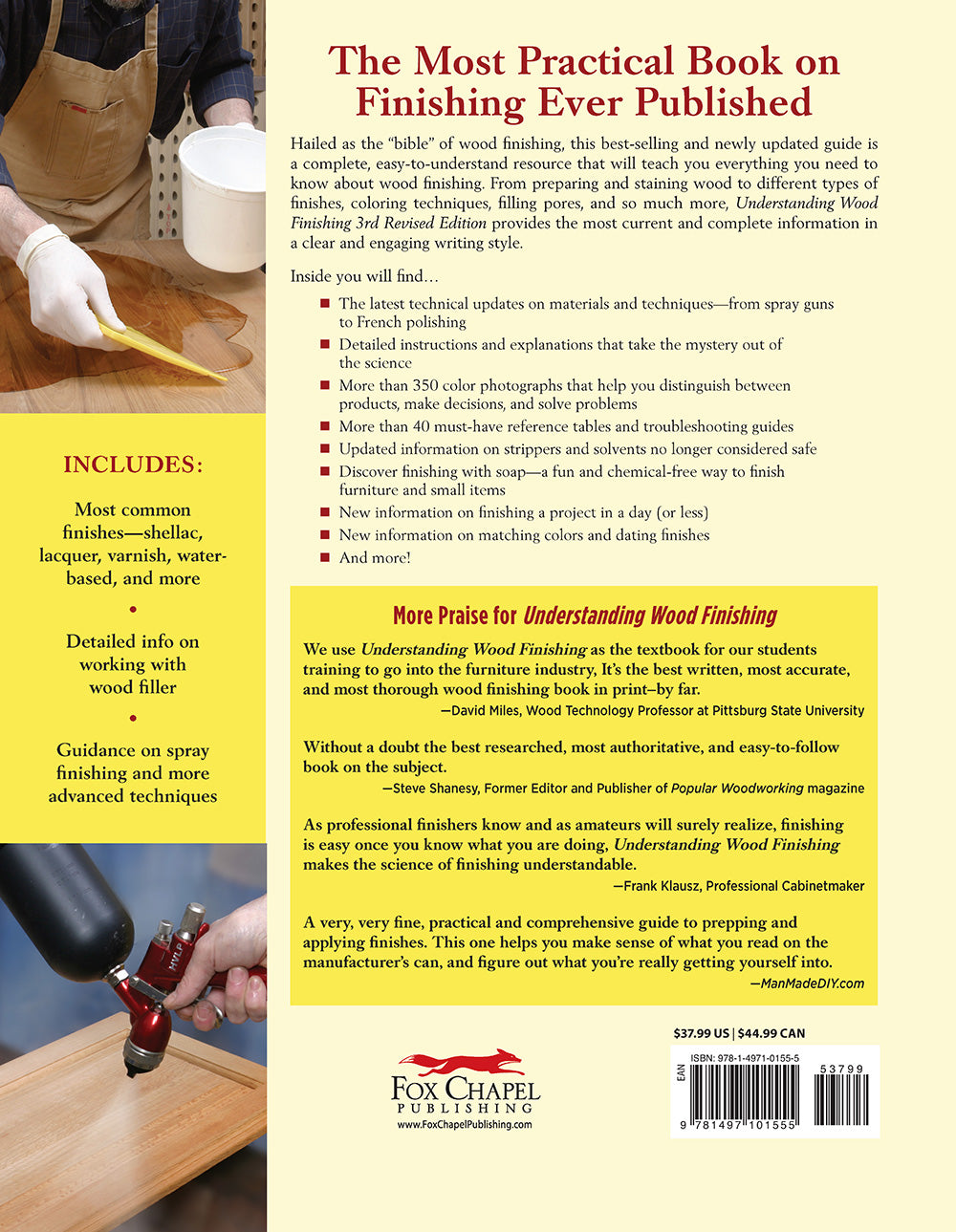 Understanding Wood Finishing, 3rd Revised Edition