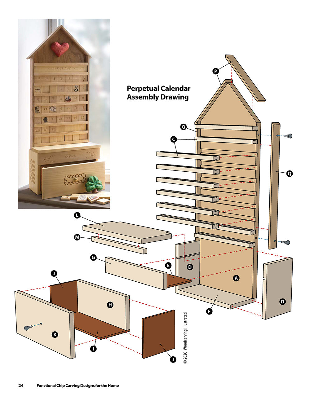 Functional Chip Carving Designs for the Home