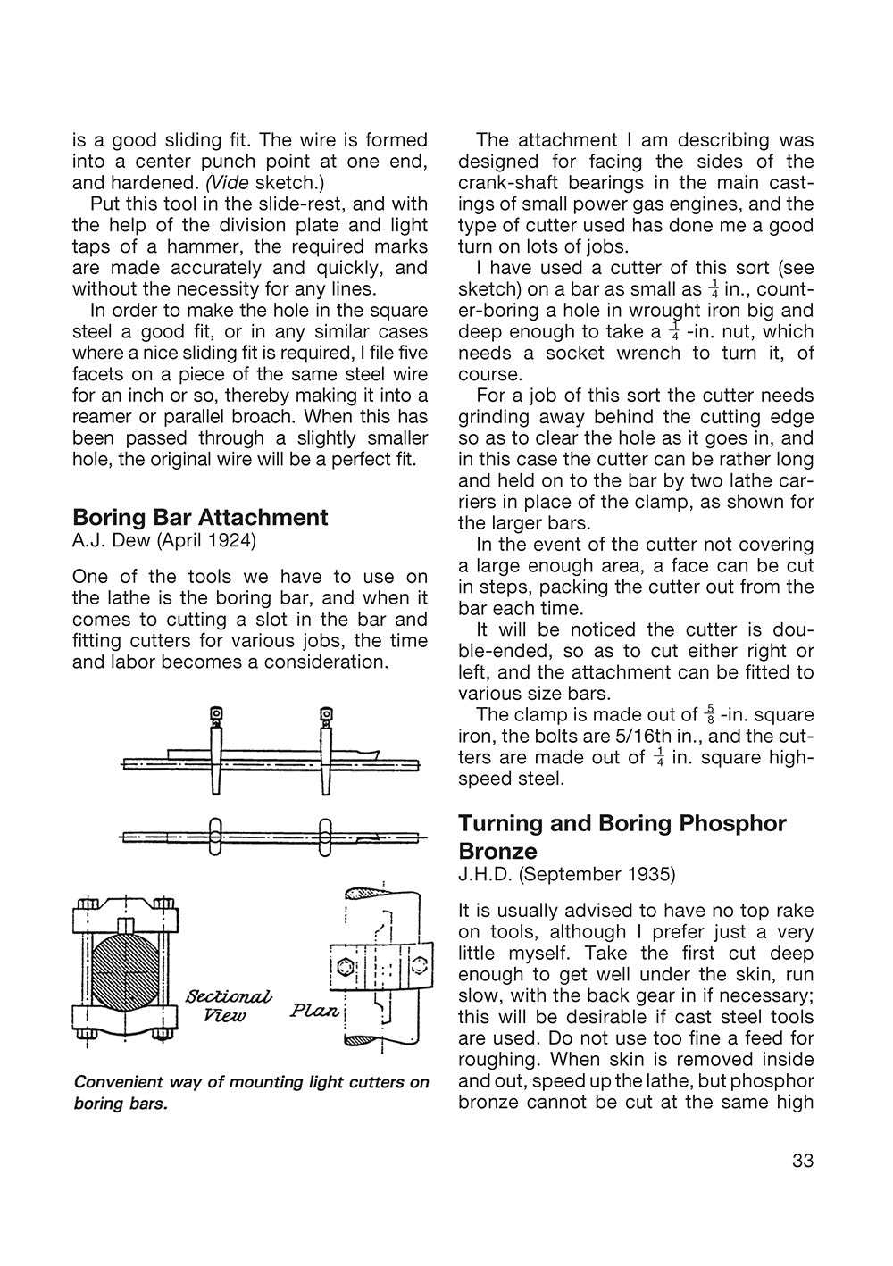 Metalworkers' Hints and Tips for Home Machinists