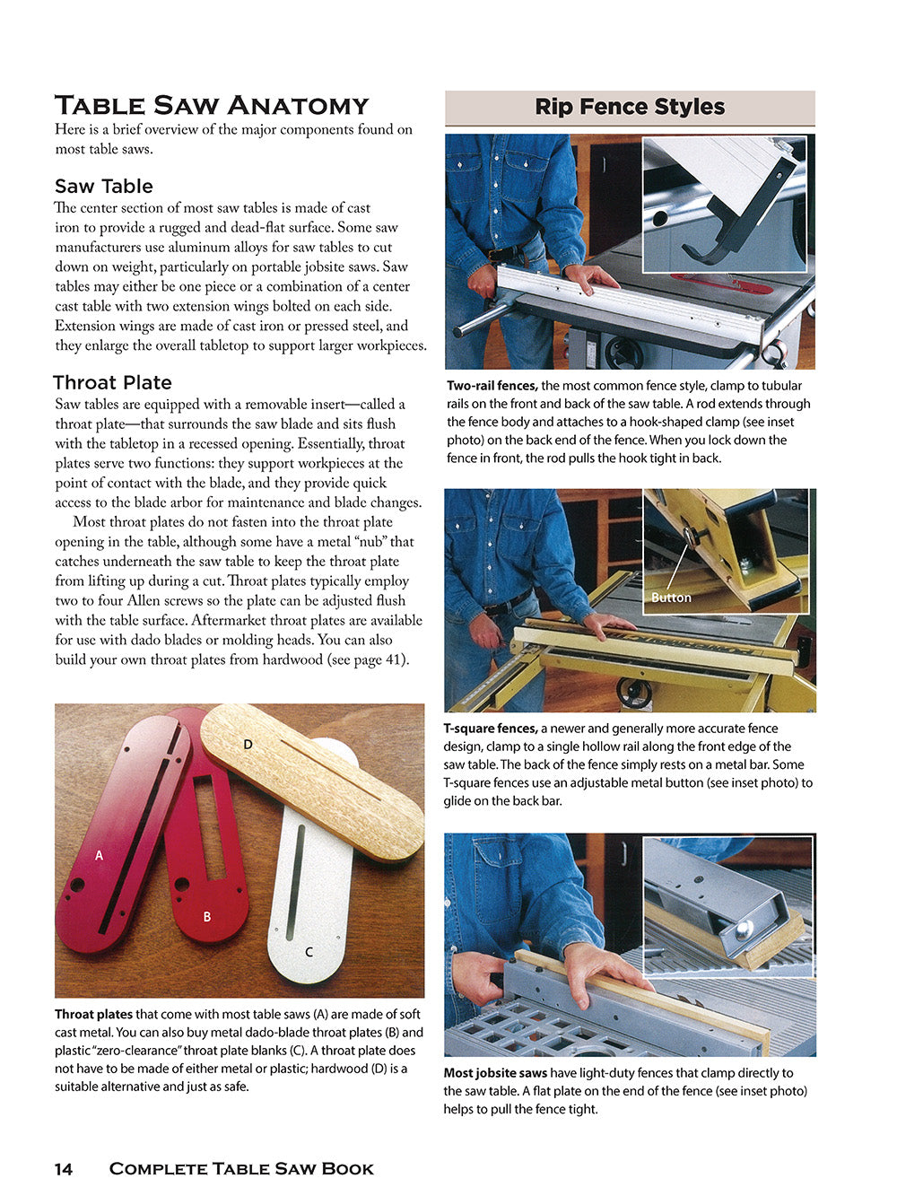 Complete Table Saw Book, Revised Edition