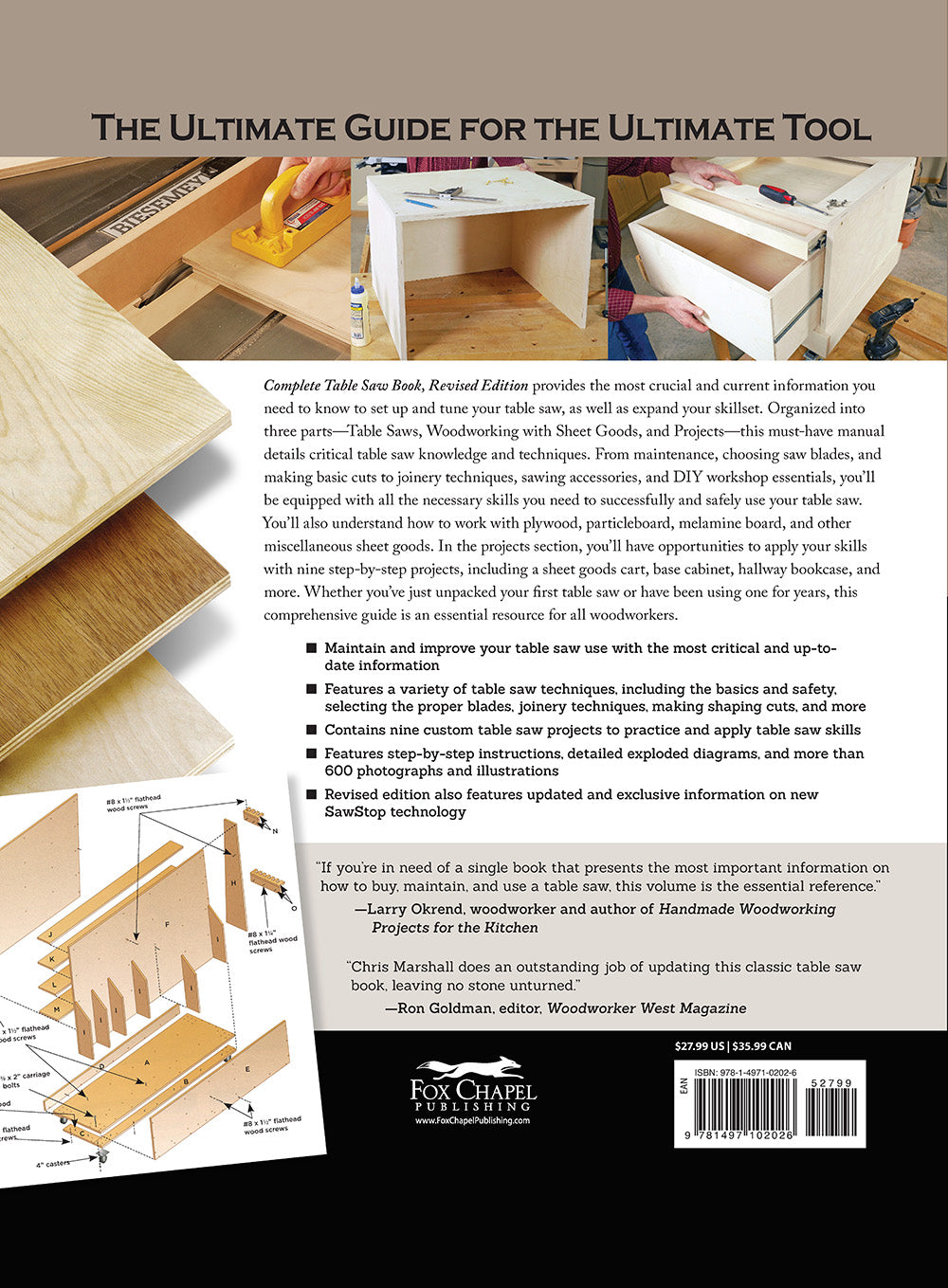 Complete Table Saw Book, Revised Edition