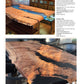 Building Wood and Resin River-Style Tables