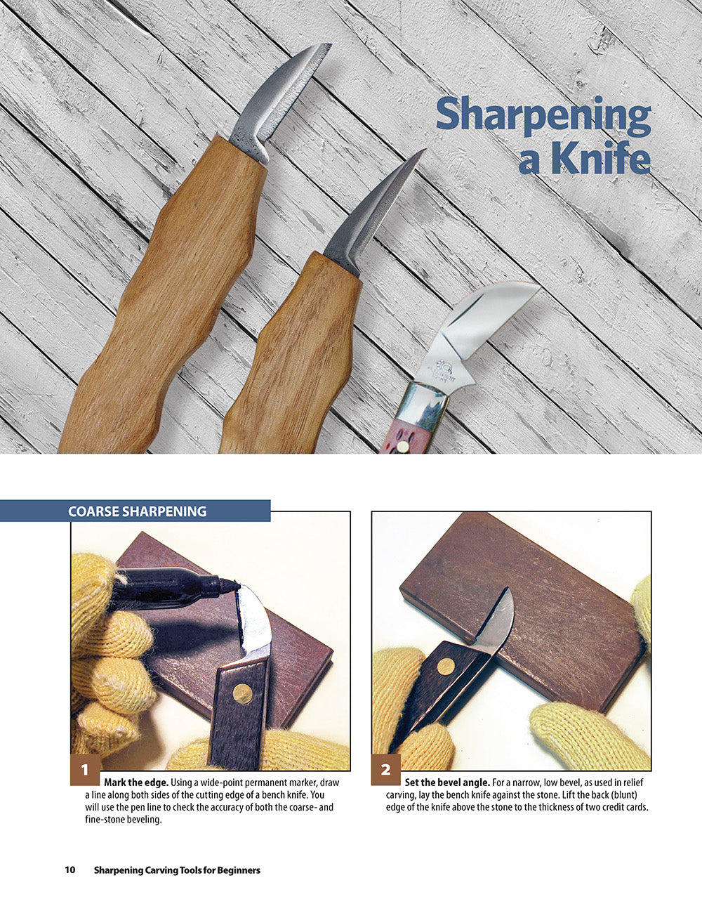 Sharpening Carving Tools for Beginners