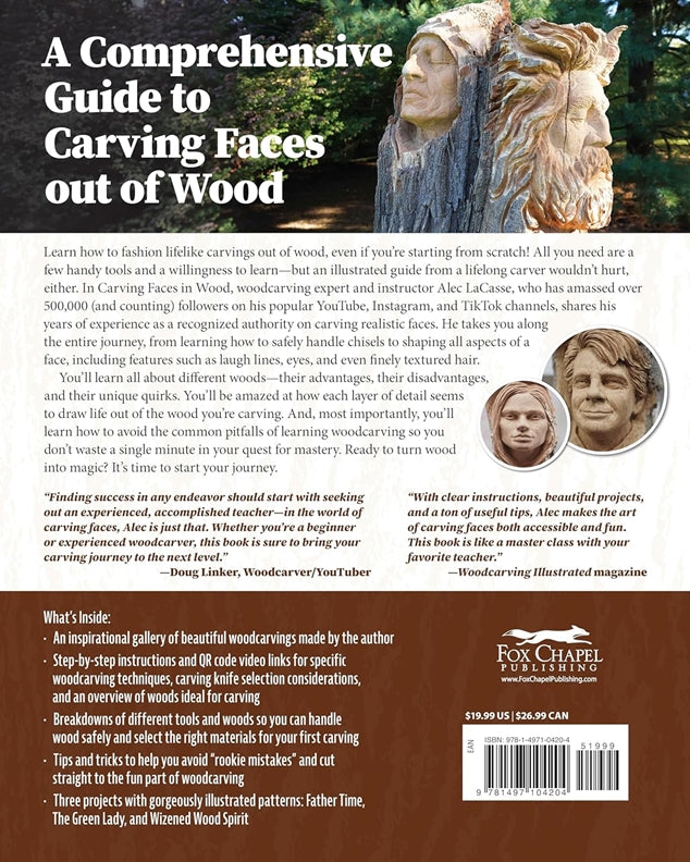 Carving Faces in Wood