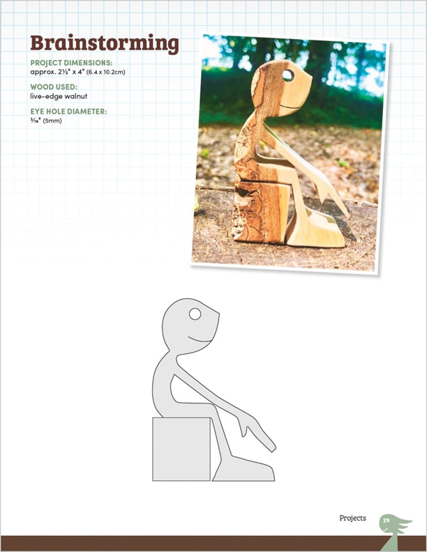 Easy-to-Make Wooden People & Pets with Personality