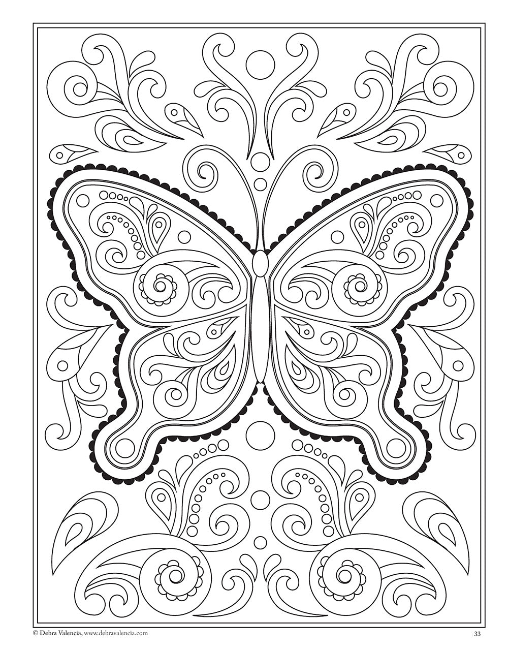 Boho Paisley Coloring Book