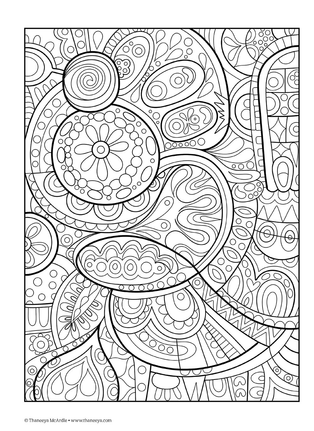 Fun & Funky Coloring Book Treasury