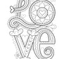 Color Love Coloring Book