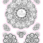 Color Your Own Stickers Mandalas