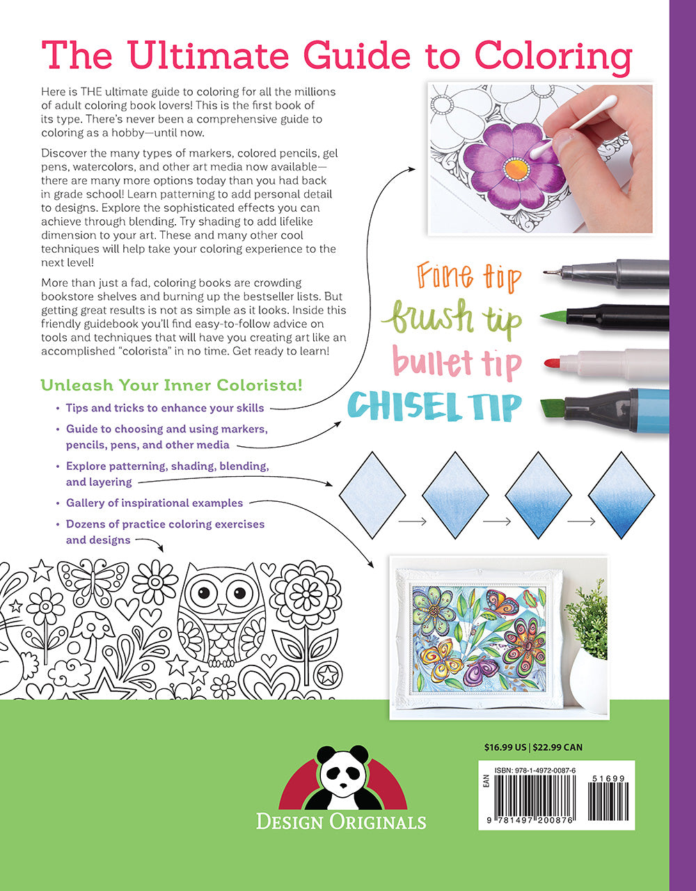 New Guide to Coloring for Crafts, Adult Coloring Books, and Other Coloristas!