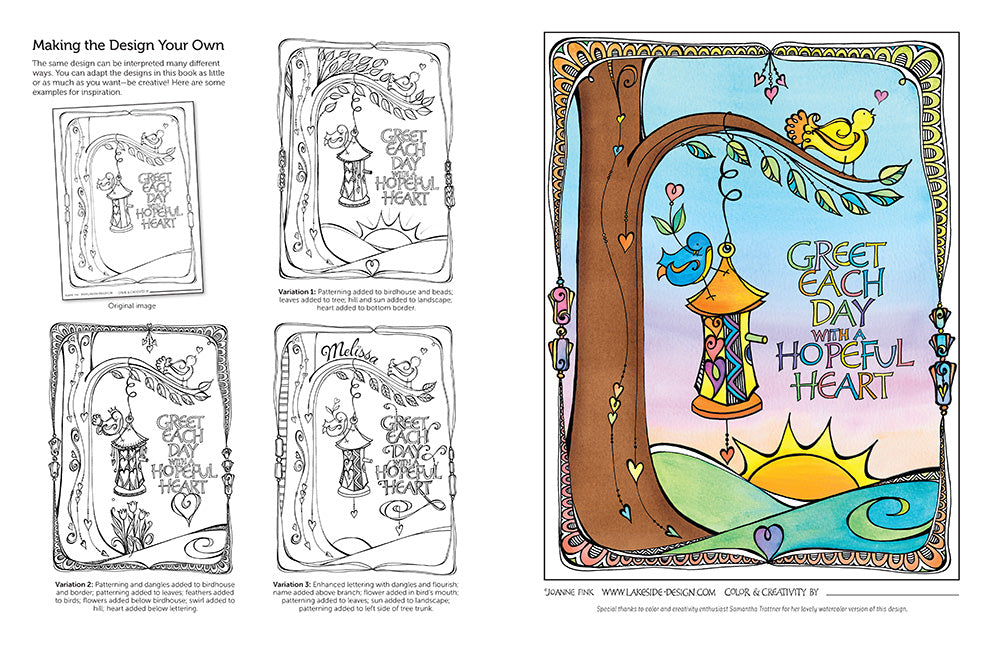 Flowers of Faith Coloring Book