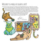 Funky Cats Coloring Book