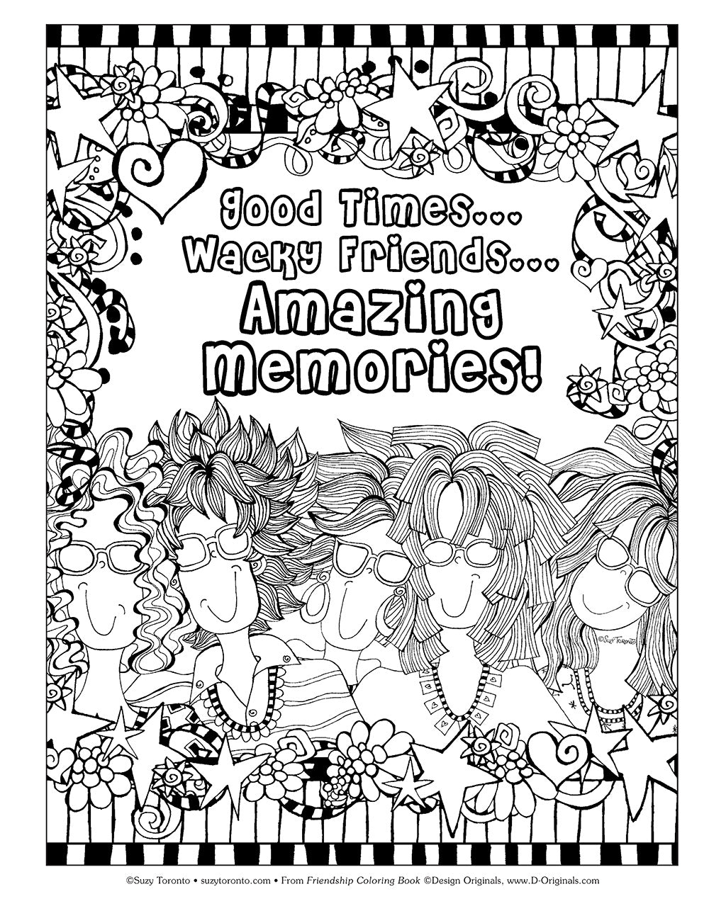 Friendship Coloring Book