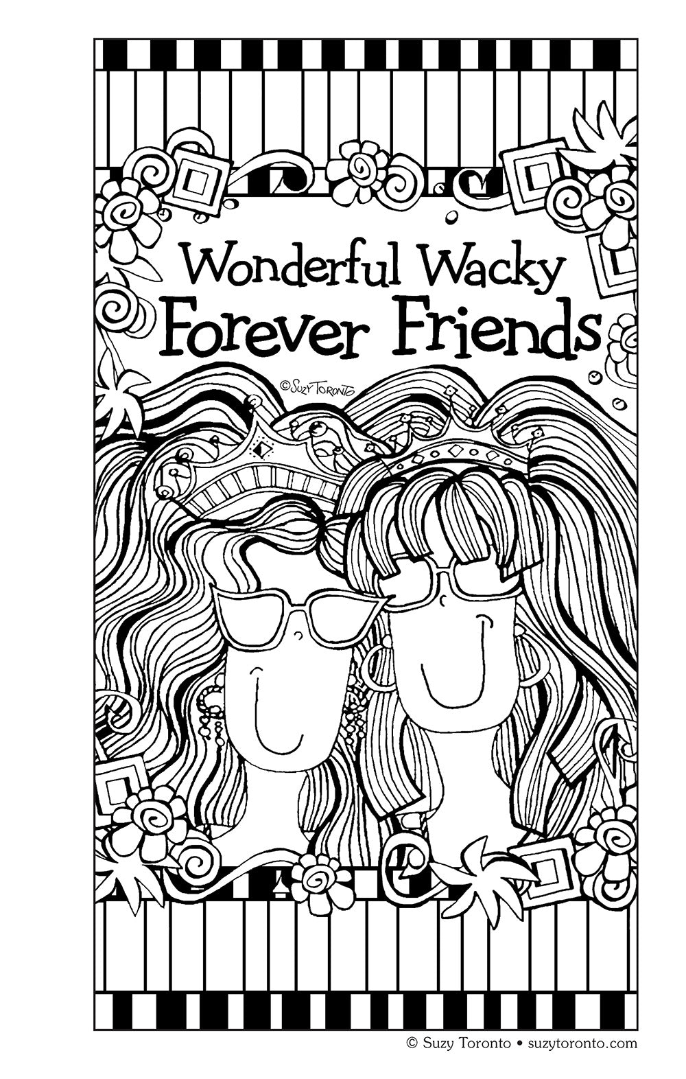 Color Friendship Coloring Book