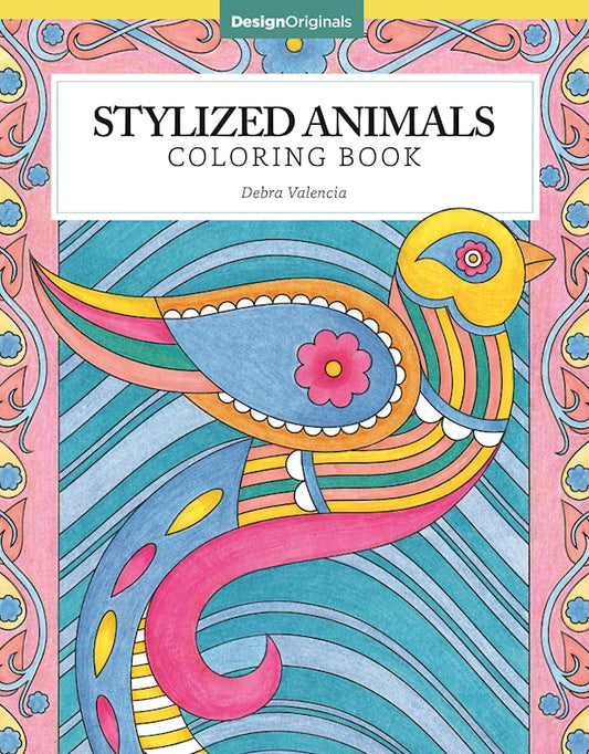 Stylized Animals Coloring Book