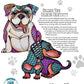 Lovable Dogs Coloring Book