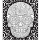 Sugar Skulls Coloring Book