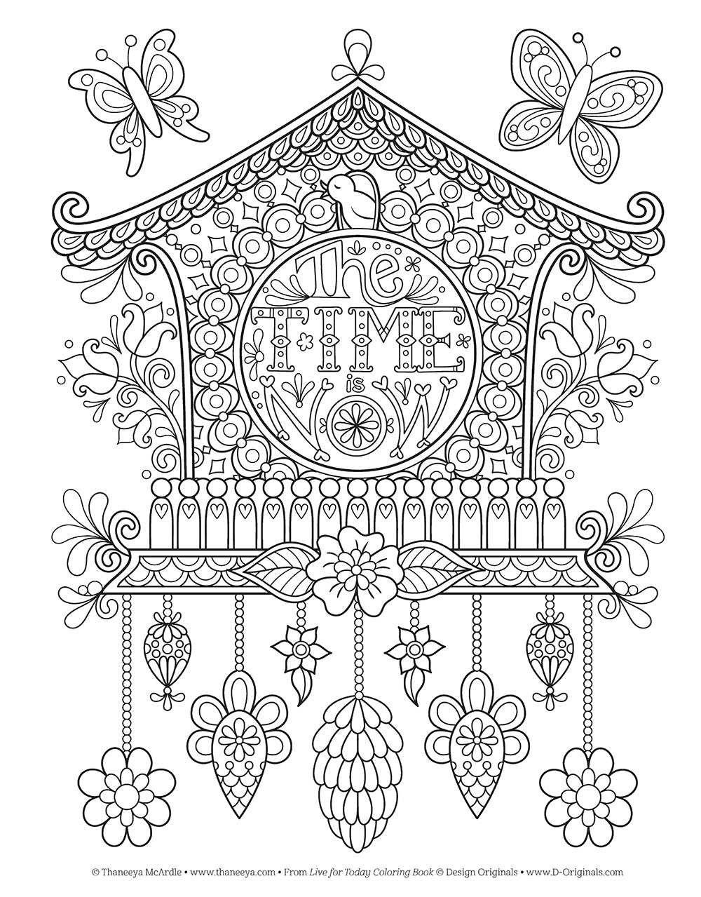 Live for Today Coloring Book