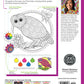 Groovy Owls Coloring Book