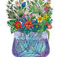 KC Doodle Art Beautiful Blooms Coloring Book