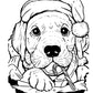 Christmas Cuties Coloring Book