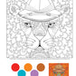 Hello Angel Jungle Safari Coloring Collection