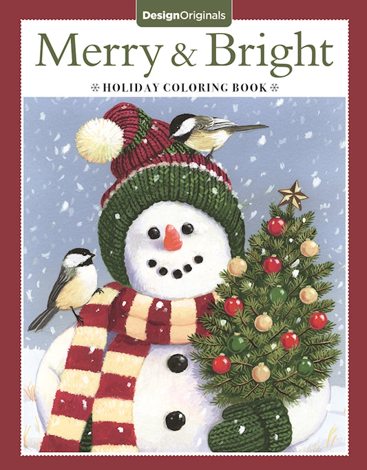 Merry & Bright Holiday Coloring Book