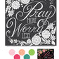 Chalk-Style Blessings Coloring Book