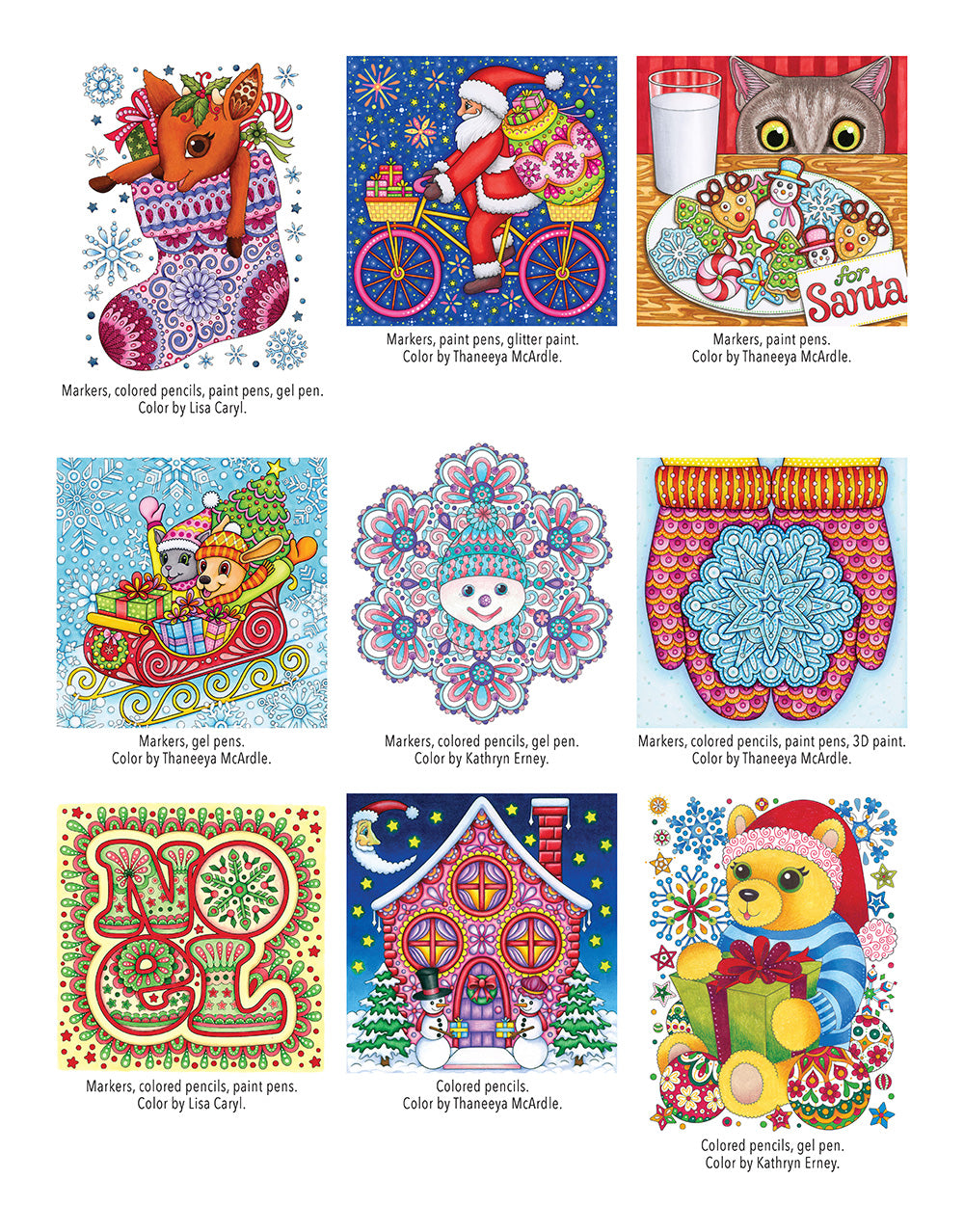 Holiday Cheer Coloring Book