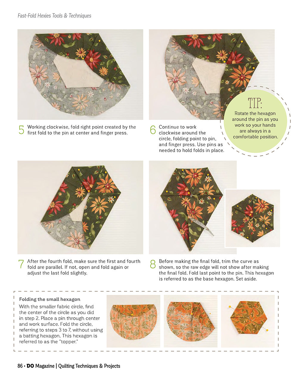 DO Magazine Presents Quilting Techniques & Projects