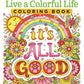 Live a Colorful Life Coloring Book