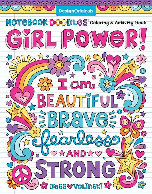 Notebook Doodles Girl Power!