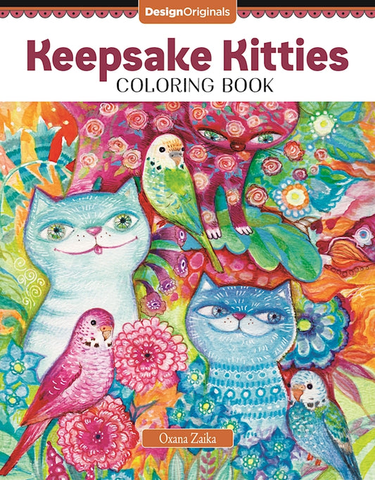 Keepsake Kitties Coloring Book