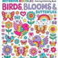 Notebook Doodles Birds, Blooms & Butterflies