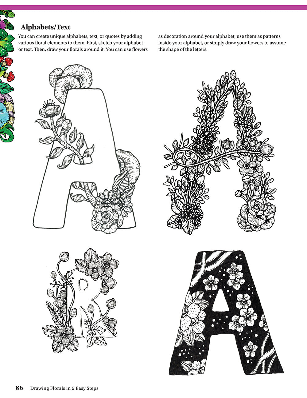 Drawing Florals in 5 Easy Steps