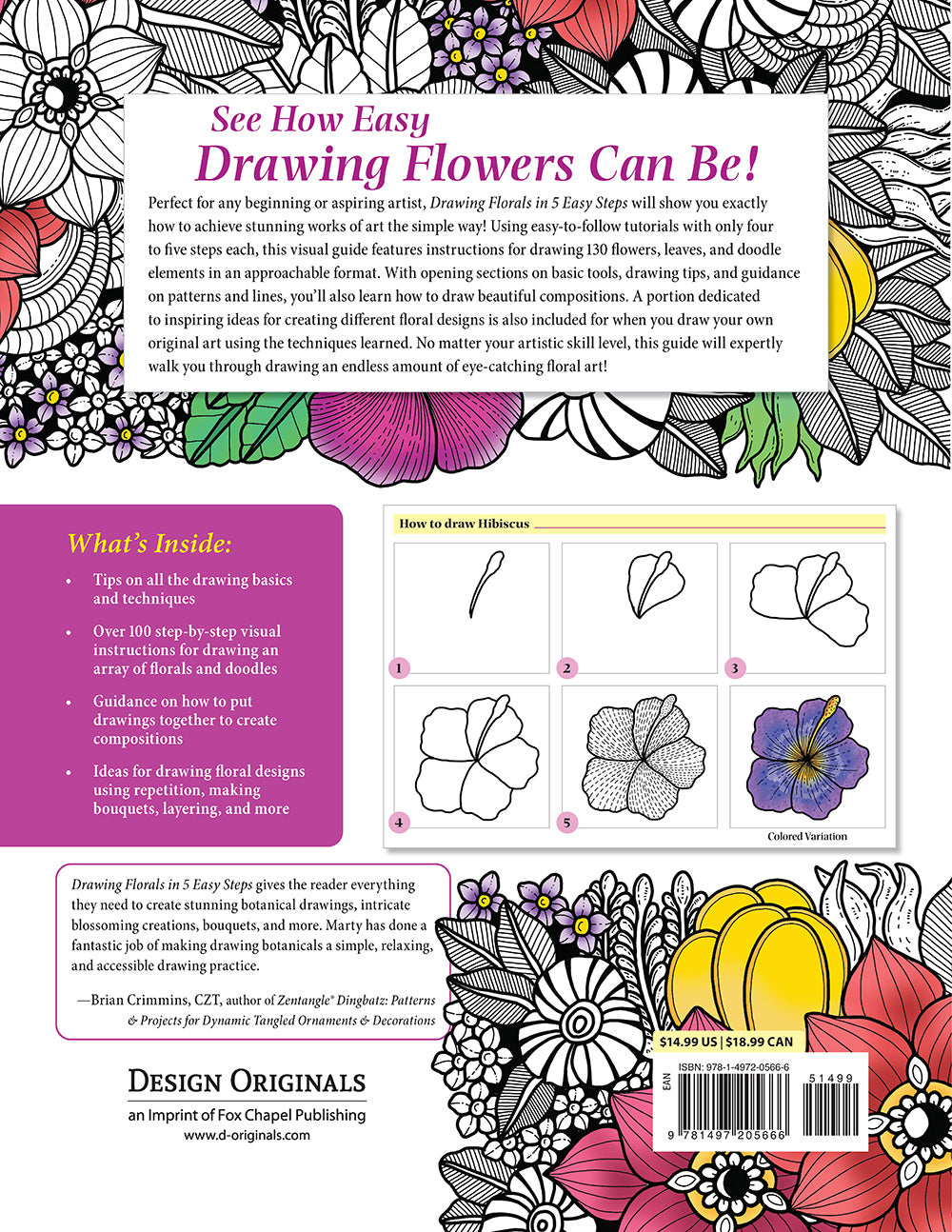 Drawing Florals in 5 Easy Steps