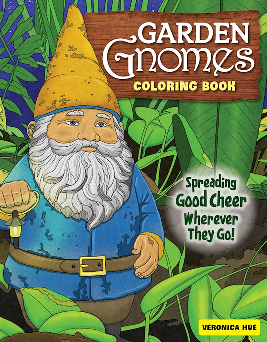 Garden Gnomes Coloring Book