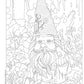 Garden Gnomes Coloring Book