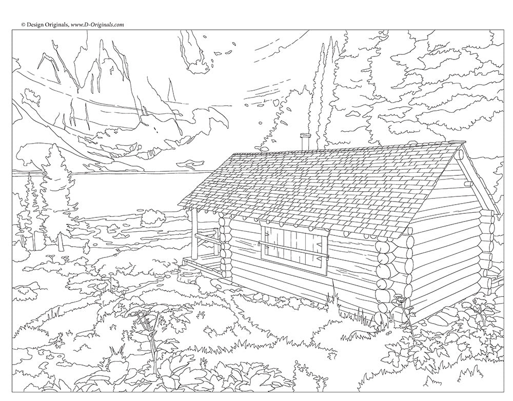 National Parks Coloring Book