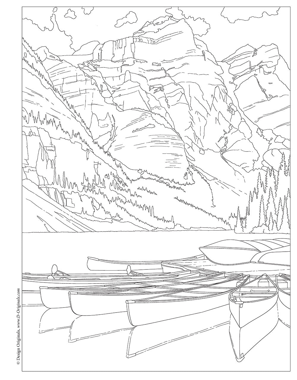 National Parks Coloring Book