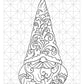 Jim Shore Enchanting Gnomes Coloring Book